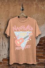 Load image into Gallery viewer, Lotus Fashion Collection Nashville Music City Graphic Top