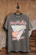 Load image into Gallery viewer, Lotus Fashion Collection Nashville Music City Graphic Top