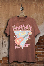 Load image into Gallery viewer, Lotus Fashion Collection Nashville Music City Graphic Top