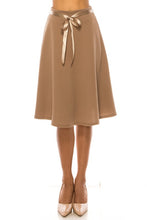 Load image into Gallery viewer, Moa Collection Solid A-line Skirt