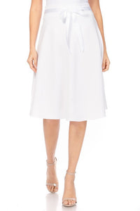 Moa Collection Solid A-line Skirt