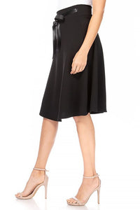 Moa Collection Solid A-line Skirt