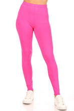 Load image into Gallery viewer, Moa Collection Solid high rise fitted leggings