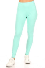 Load image into Gallery viewer, Moa Collection Solid high rise fitted leggings