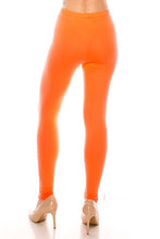 Load image into Gallery viewer, Moa Collection Solid high rise fitted leggings