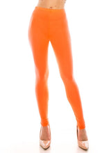 Load image into Gallery viewer, Moa Collection Solid high rise fitted leggings