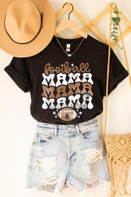 FOOTBALL MAMA UNISEX SHORT SLEEVE