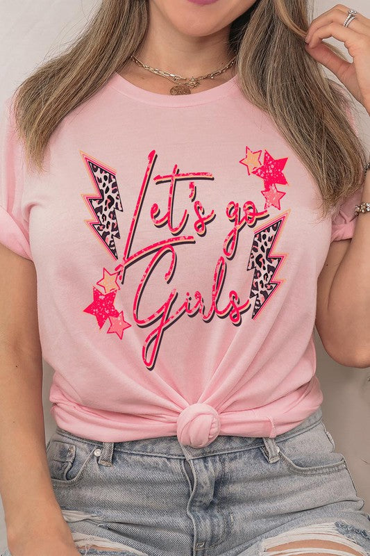 LET'S GO GIRLS,LIGHTNING THUNDERBOLTS UNISEX SHORT SLEEVE