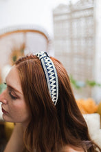 Load image into Gallery viewer, Embroidered Stitch Boho Knotted Headband