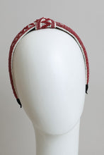 Load image into Gallery viewer, Embroidered Stitch Boho Knotted Headband