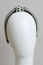 Load image into Gallery viewer, Embroidered Stitch Boho Knotted Headband