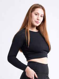 Jupiter Gear Long-Sleeve Crop Top