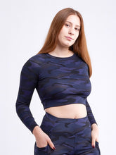 Load image into Gallery viewer, Jupiter Gear Long-Sleeve Crop Top