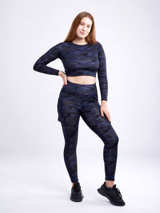 Jupiter Gear Long-Sleeve Crop Top