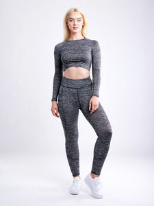 Jupiter Gear Long-Sleeve Crop Top