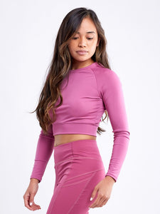 Jupiter Gear Long-Sleeve Crop Top