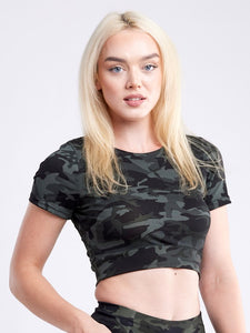 Jupiter Gear Short-Sleeve Crop Top