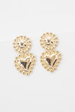 Lovoda Affinity Heart Drop Earrings