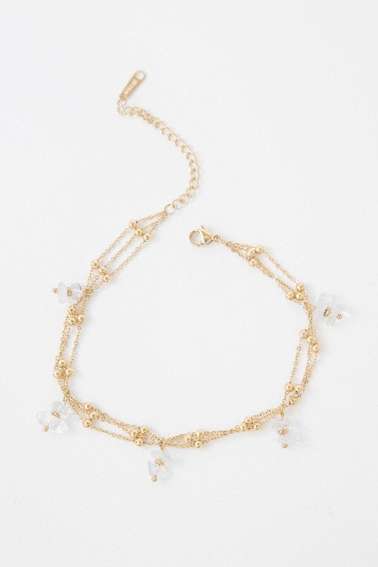 Lovoda Aura Stone Anklet