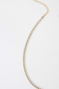 Lovoda Marquise Stone Tennis Necklace