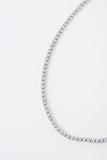 Lovoda Round Stone Tennis Necklace