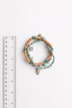 Load image into Gallery viewer, Turquoise Mixed Bead Stackable Bracelet