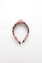 Load image into Gallery viewer, Raffia Crochet Trim Headband