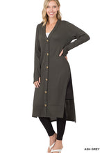 Load image into Gallery viewer, ZENANA Ribbed Long Cardigan