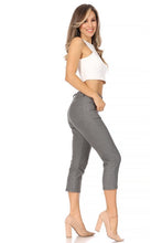 Load image into Gallery viewer, Moa Collection Stretchy, pull up, capri jeggings