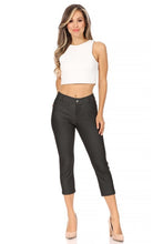 Load image into Gallery viewer, Moa Collection Stretchy, pull up, capri jeggings