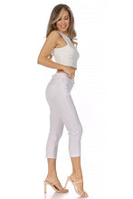 Load image into Gallery viewer, Moa Collection Stretchy, pull up, capri jeggings