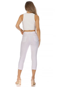 Moa Collection Stretchy, pull up, capri jeggings