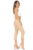 Moa Collection Stretchy, pull up, capri jeggings