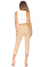 Load image into Gallery viewer, Moa Collection Stretchy, pull up, capri jeggings