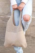 Load image into Gallery viewer, Soft Knit Hobo Bag