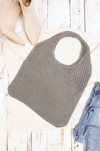 Load image into Gallery viewer, Soft Knit Hobo Bag