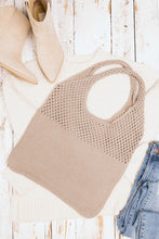 Load image into Gallery viewer, Soft Knit Hobo Bag