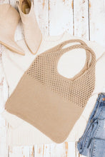 Load image into Gallery viewer, Soft Knit Hobo Bag