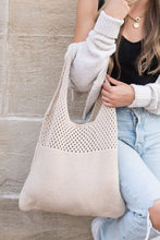 Load image into Gallery viewer, Soft Knit Hobo Bag