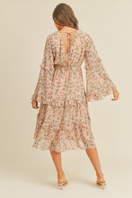 Load image into Gallery viewer, Lush Clothing Floral Print Midi Dress