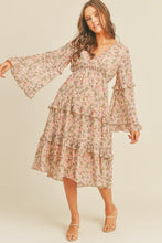 Load image into Gallery viewer, Lush Clothing Floral Print Midi Dress