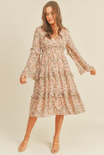 Load image into Gallery viewer, Lush Clothing Floral Print Midi Dress