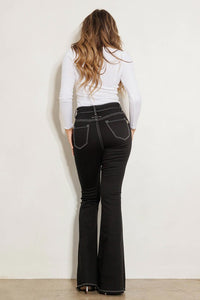 Vibrant M.i.U HIGH RISE FLARE JEANS