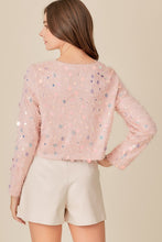 Load image into Gallery viewer, Mustard Seed SHIMMER TRIM FAUX TOP