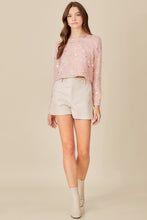 Load image into Gallery viewer, Mustard Seed SHIMMER TRIM FAUX TOP