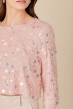 Load image into Gallery viewer, Mustard Seed SHIMMER TRIM FAUX TOP