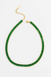 Lovoda Baguette Stone Tennis Necklace