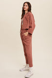 Lilou Long Sleeve Button Down and Long Pants Sets