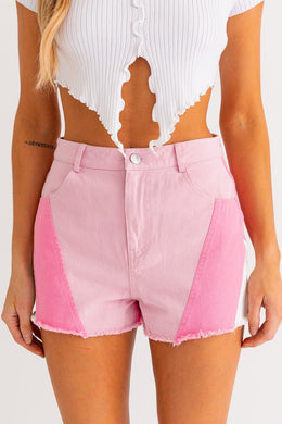 LE LIS Color Blocked Shorts