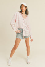 Load image into Gallery viewer, Lush Clothing Oversized Button Up Shirt